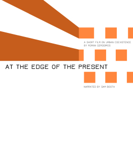 At The Edge Of The Present - timeline poster